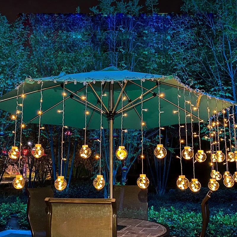 Cadena de luces LED LumiLichter | Impermeable IP44 | Luz ambiental romántica | 3,5 m de longitud