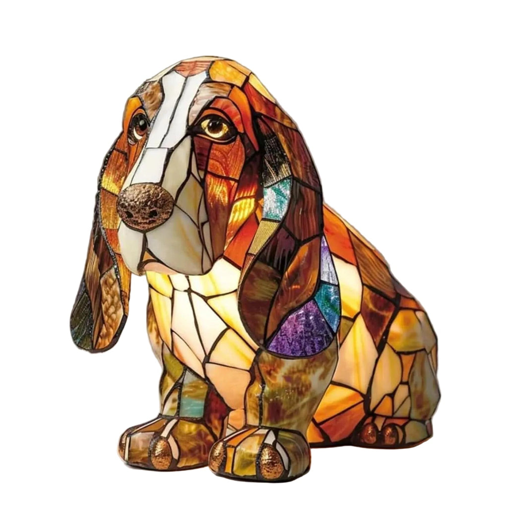 Lámpara Nocturna LED Razas de Perros Diseño Artístico