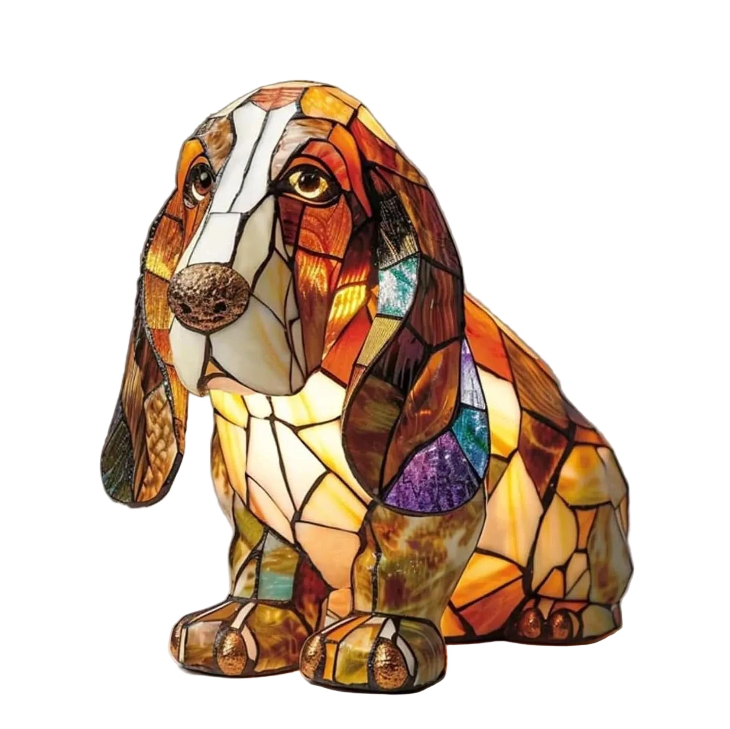 Lámpara Nocturna LED Razas de Perros Diseño Artístico