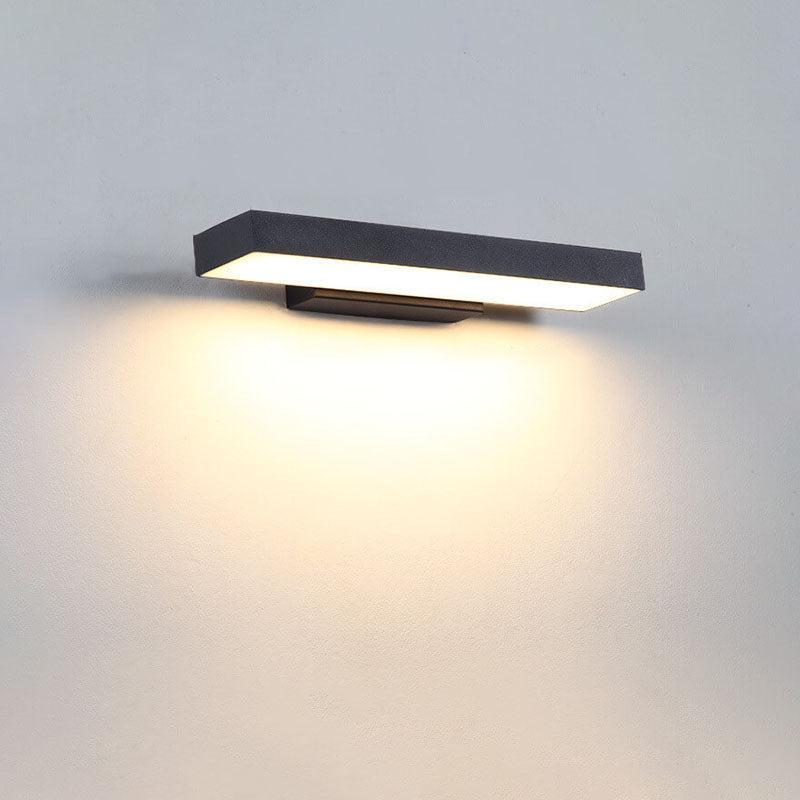 Lámpara de Pared Exterior Moderna | Luces LED a Prueba de Agua para Patios o Jardines