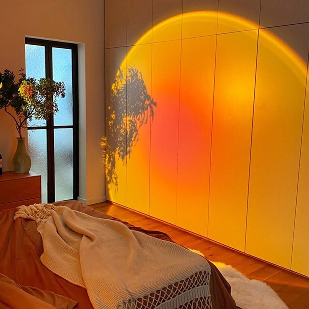 LUMIÈRE DORÉE – Lampe Sunset pour une ambiance chaleureuse à l'intérieur