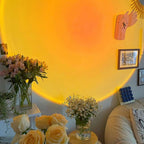 LUMIÈRE DORÉE – Lampe Sunset pour une ambiance chaleureuse à l'intérieur