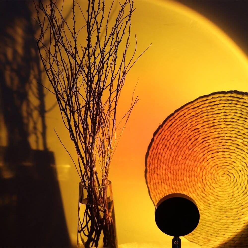 LUMIÈRE DORÉE – Lampe Sunset pour une ambiance chaleureuse à l'intérieur