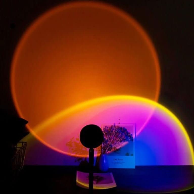 LUMIÈRE DORÉE – Lampe Sunset pour une ambiance chaleureuse à l'intérieur