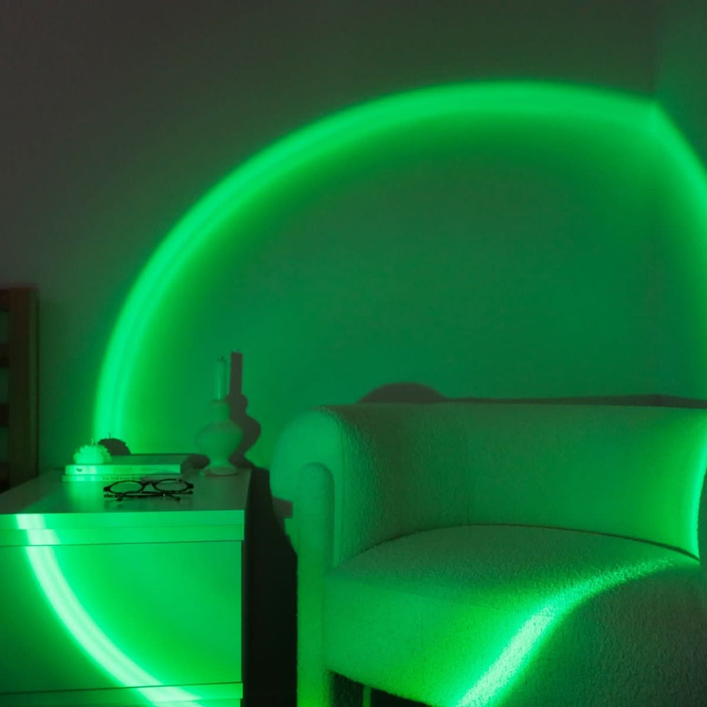LUMIÈRE DORÉE – Lampe Sunset pour une ambiance chaleureuse à l'intérieur