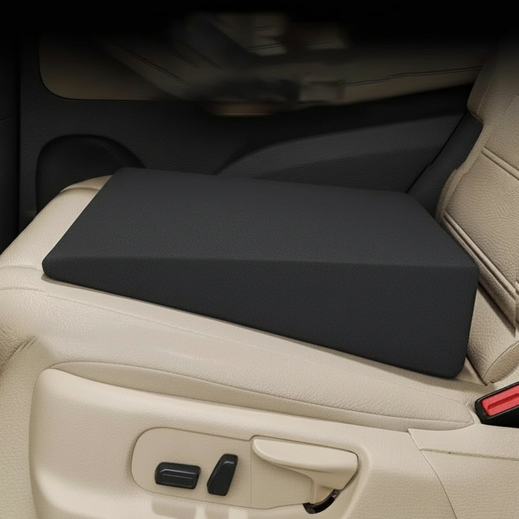 DRIVECUSH – Cojín de Asiento de Coche de Espuma Viscoelástica para Comodidad Ergonómica