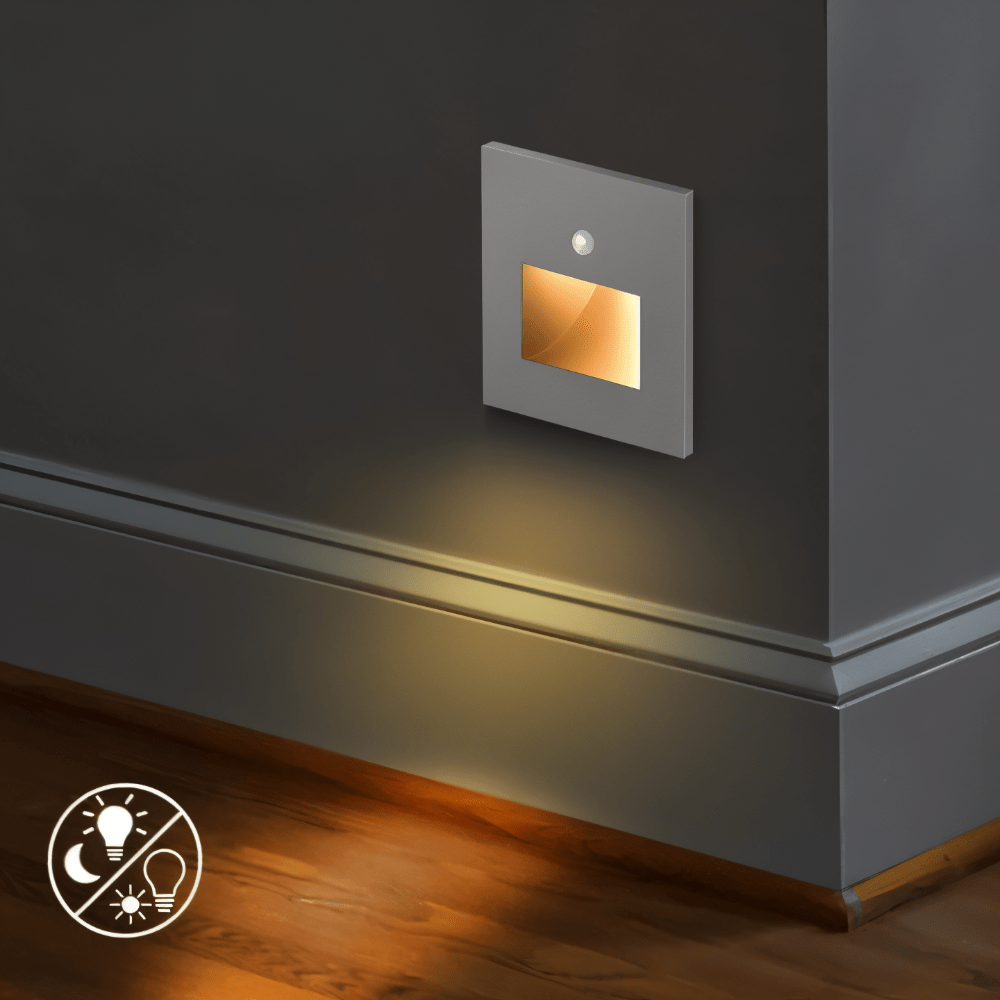 GLOWPATH – Luz LED para escalones con detección de movimiento para una suave luz ambiental