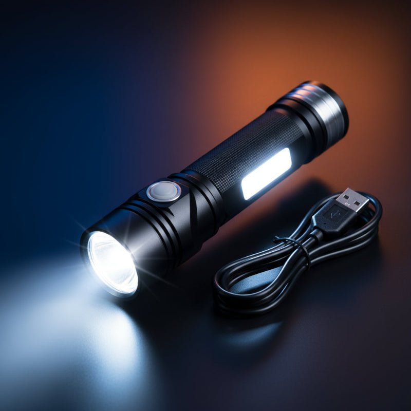 FLASHMAX – Potente linterna LED impermeable de 100000 lúmenes