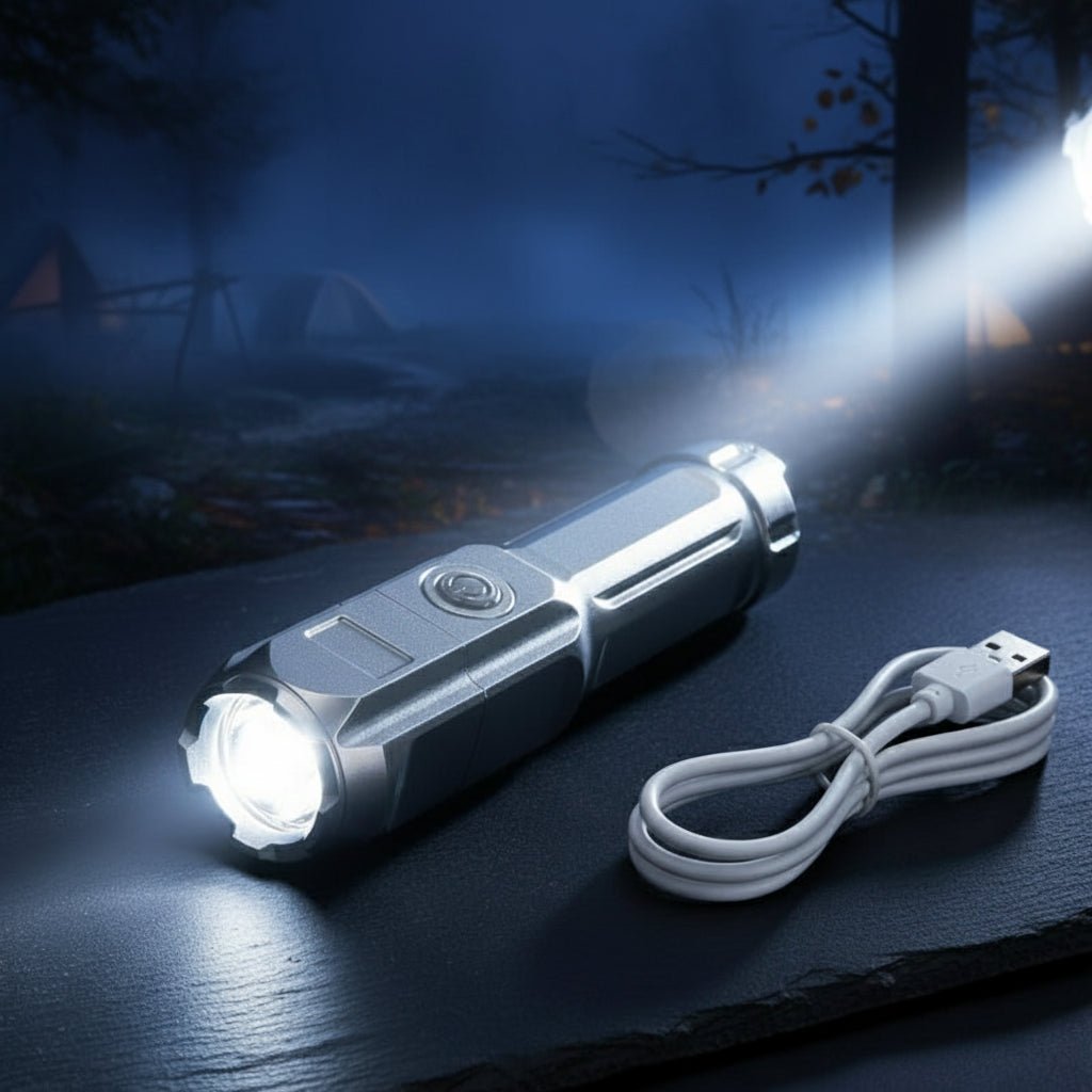 FLASHMAX – Potente linterna LED impermeable de 100000 lúmenes