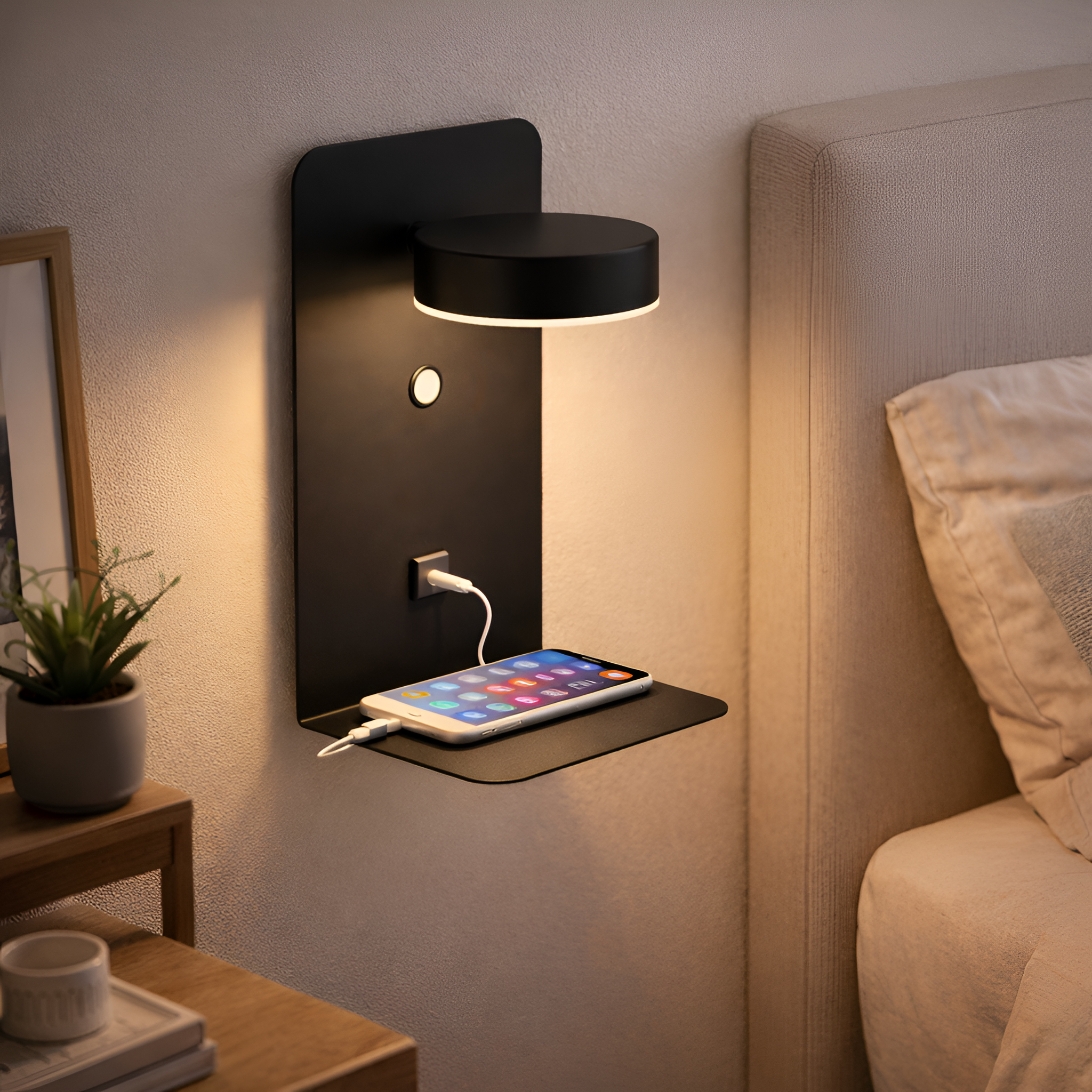 Maher - Lámpara de pared LED moderna