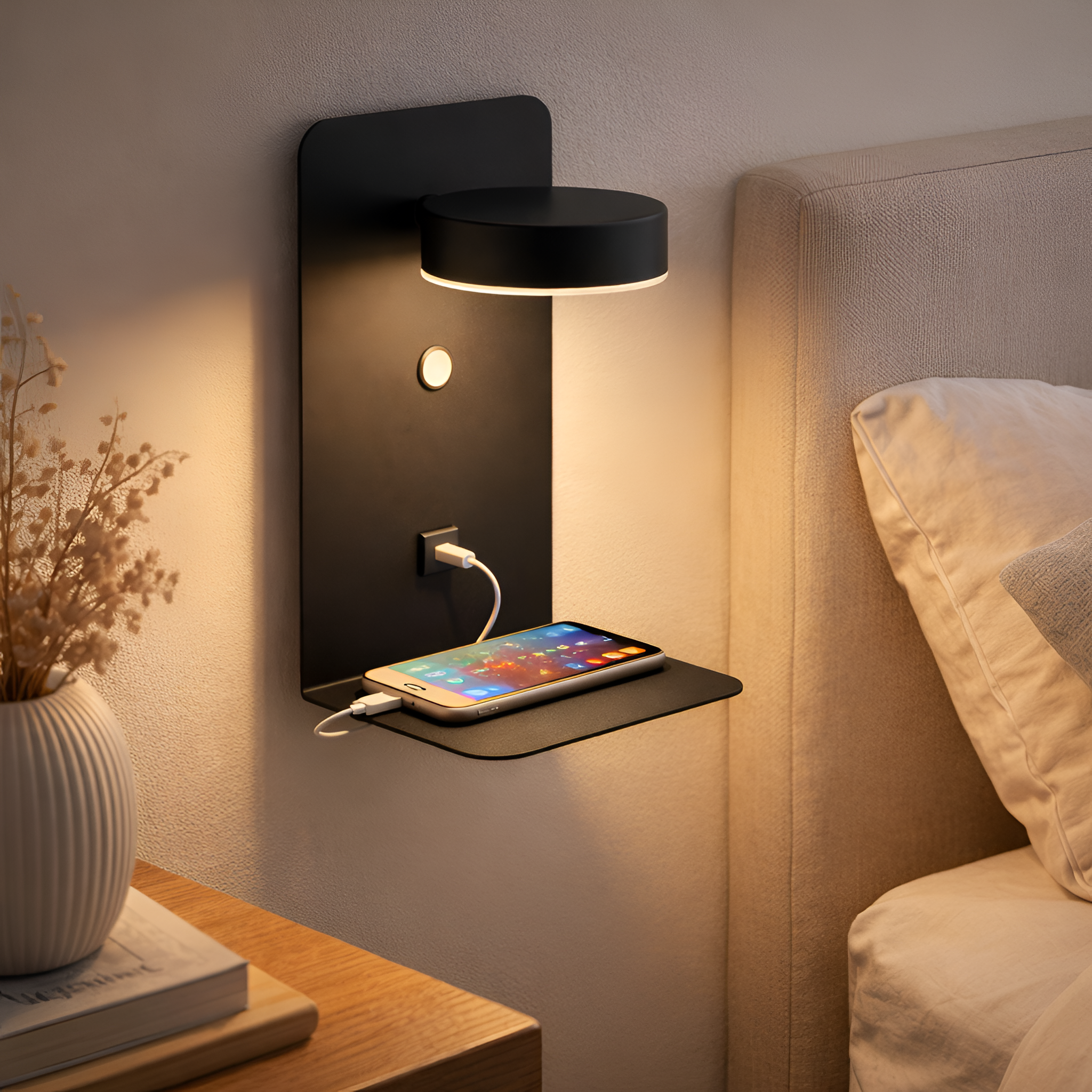 Maher - Lámpara de pared LED moderna