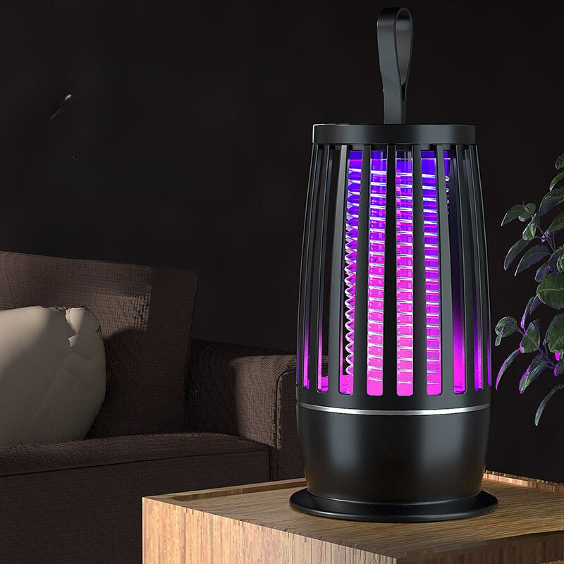 Lámpara insecticida UV – protección efectiva contra insectos para el hogar y el patio para tu comodidad – ideal para una noche estilosa y tranquila sin mosquitos