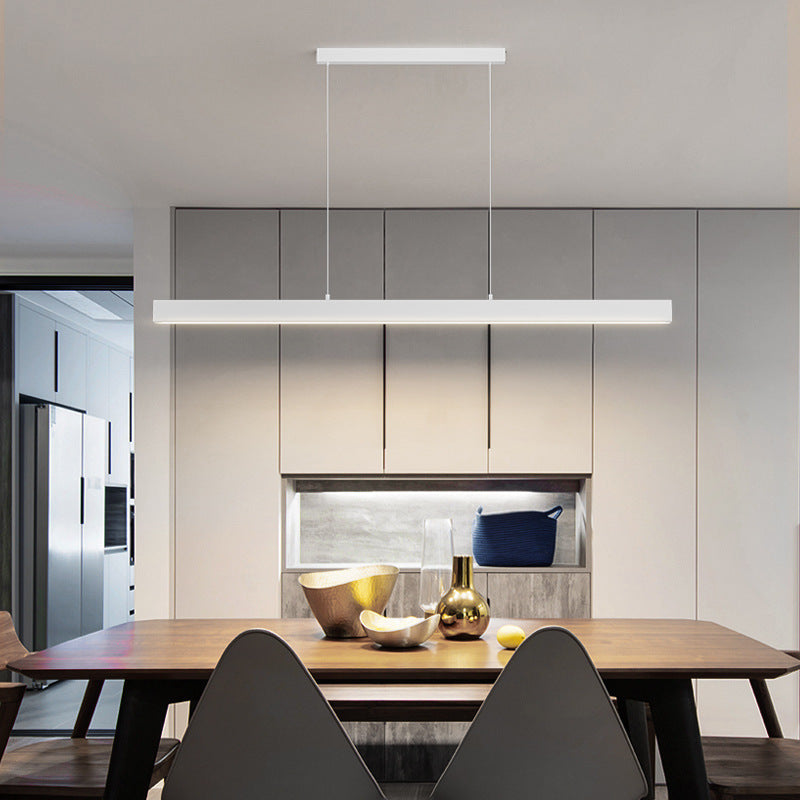 Lámpara colgante Scandi Beam – forma moderna con elegante acabado mate – ideal para una iluminación estilosa en la cocina y el comedor