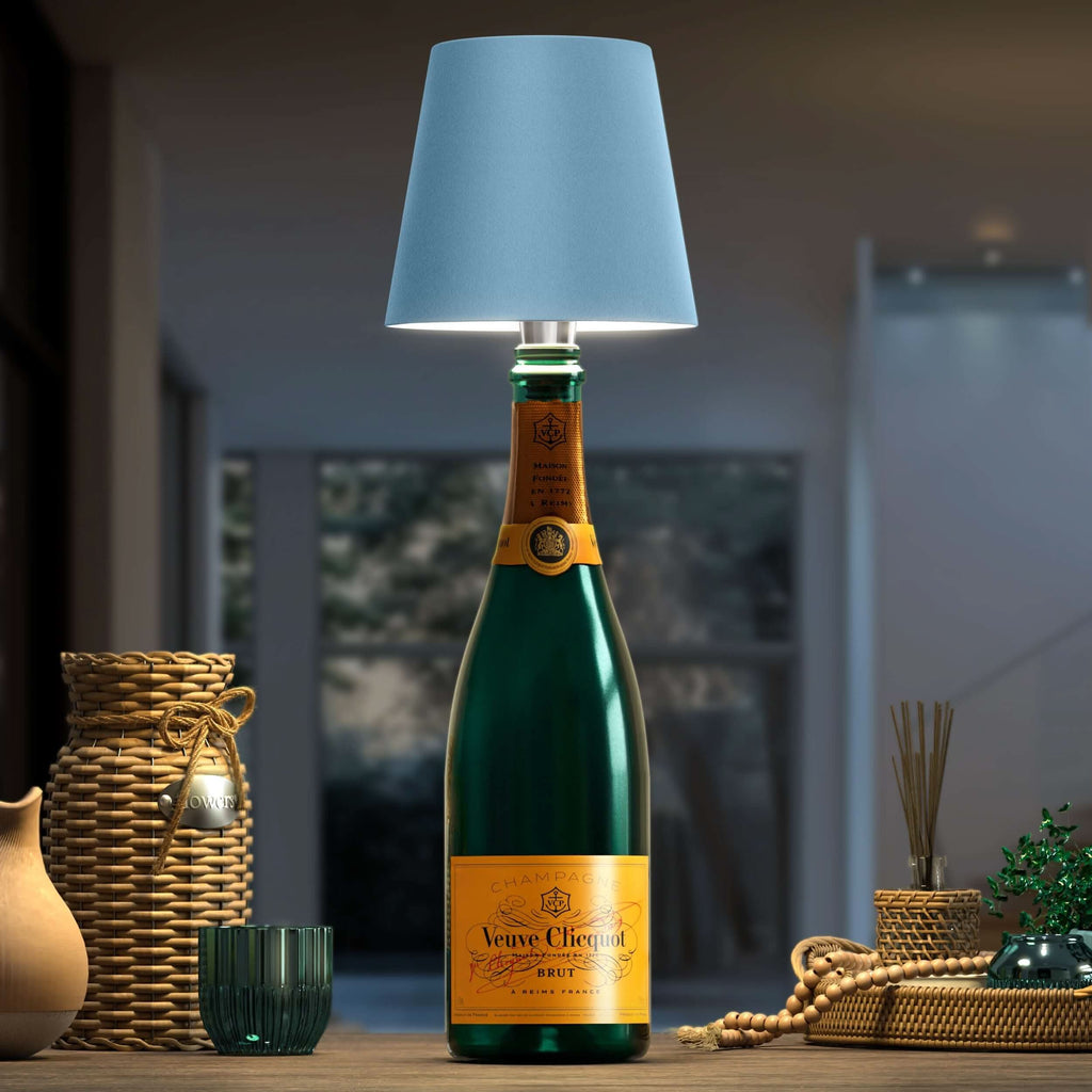Lámpara de Botella Inalámbrica – Iluminación Elegante y Original