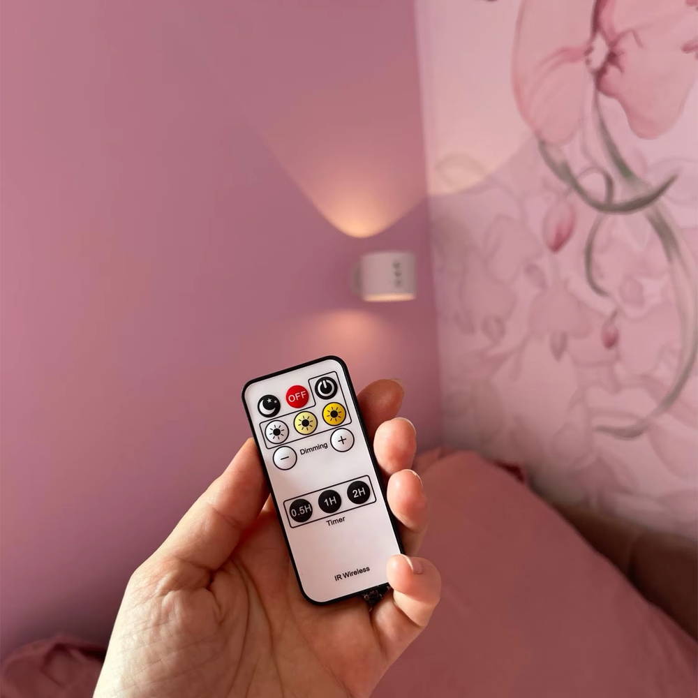 Aplique de pared LED inalámbrica moderna