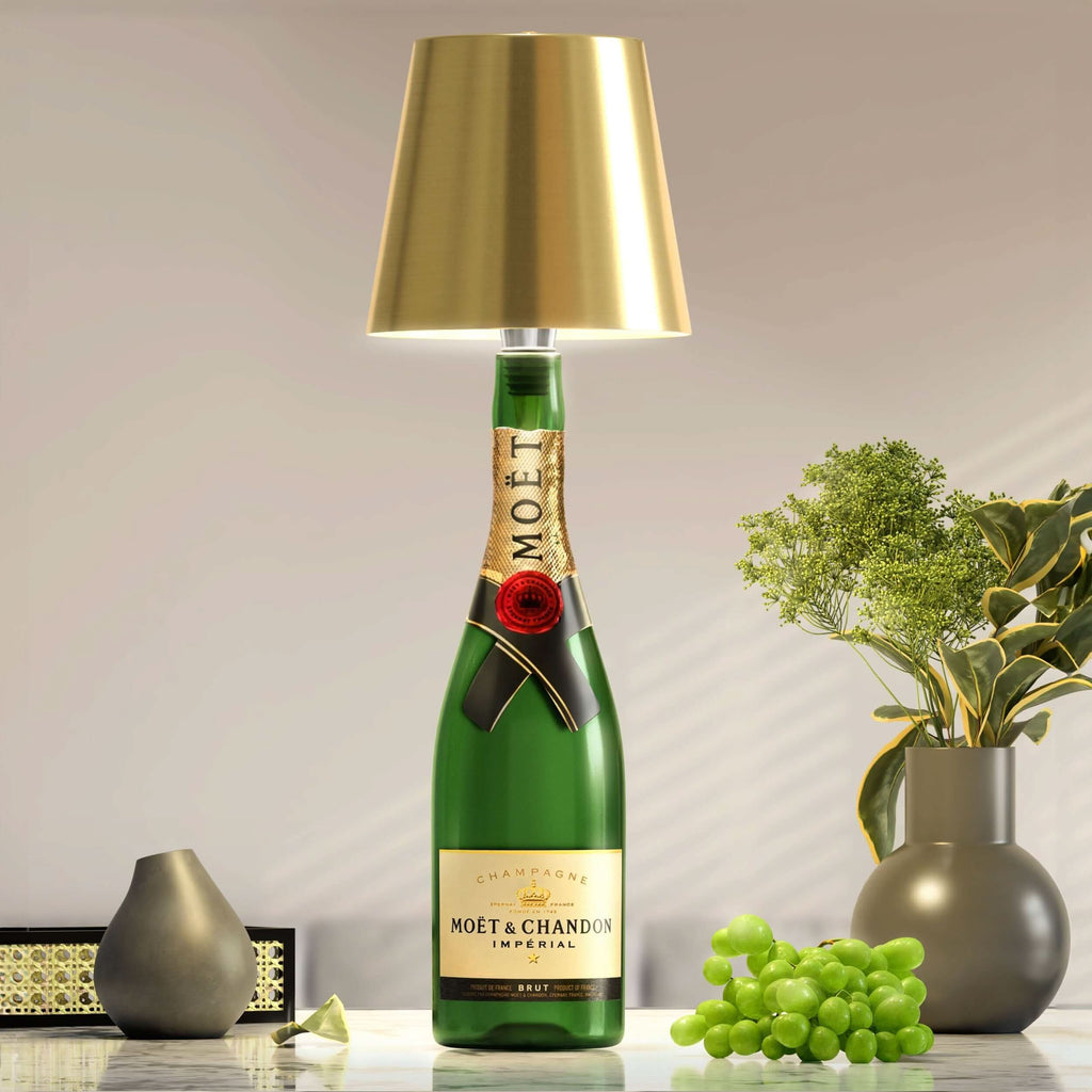 Lámpara de Botella Inalámbrica – Iluminación Elegante y Original