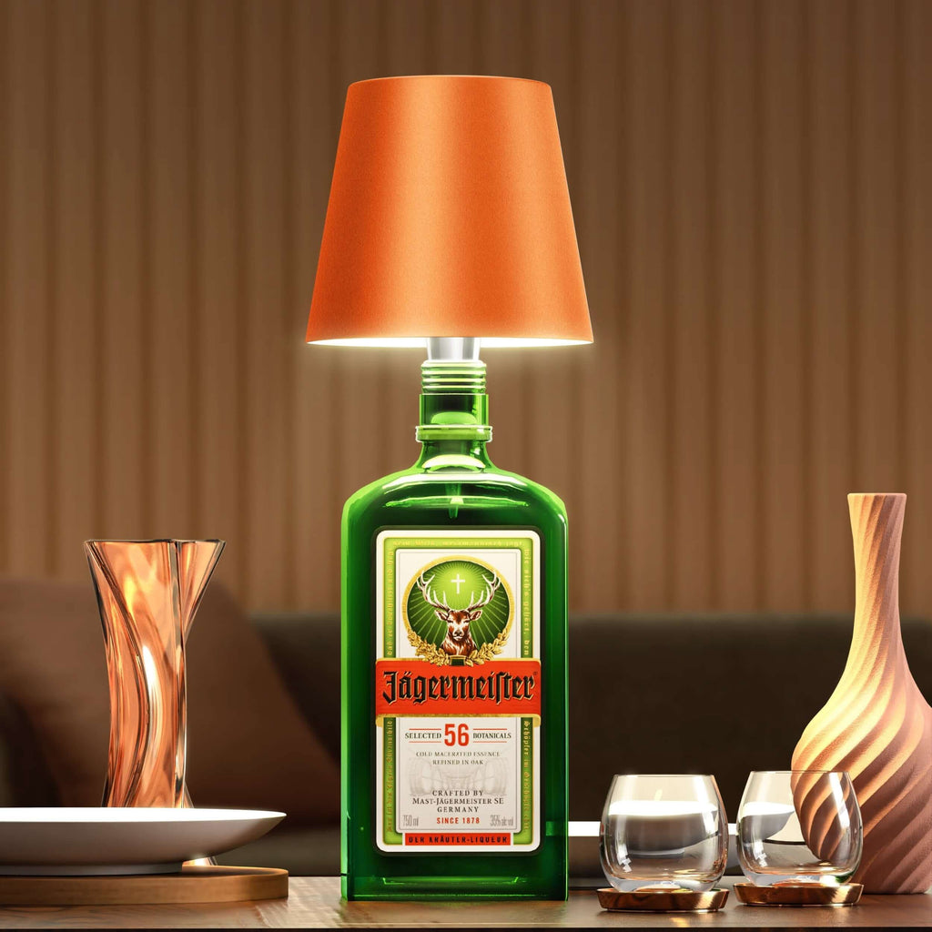 Lámpara de Botella Inalámbrica – Iluminación Elegante y Original