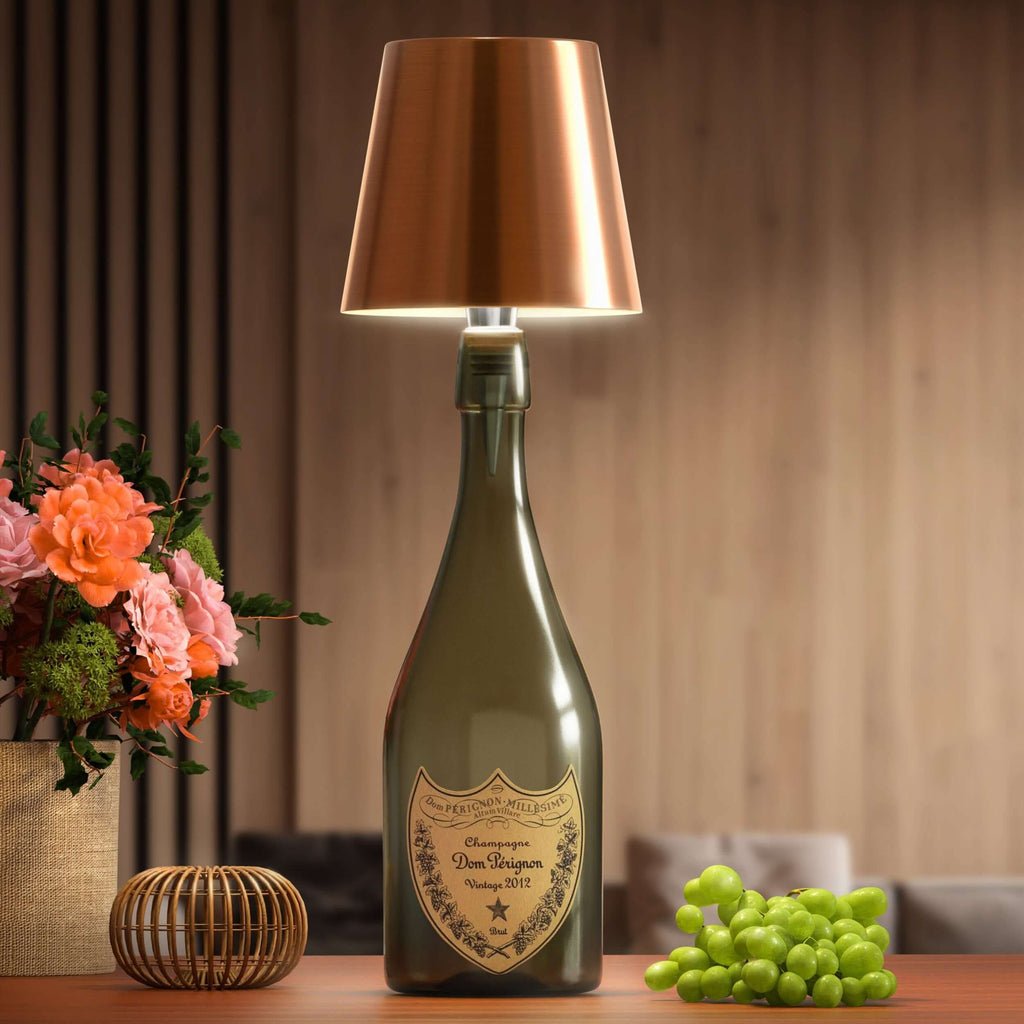 Lámpara de Botella Inalámbrica – Iluminación Elegante y Original