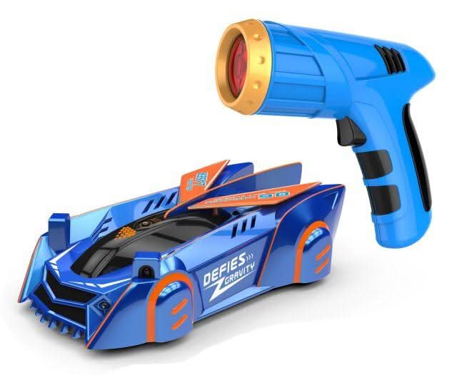GRAVITYRACER – Coche RC de escalada en paredes controlado por láser para niños