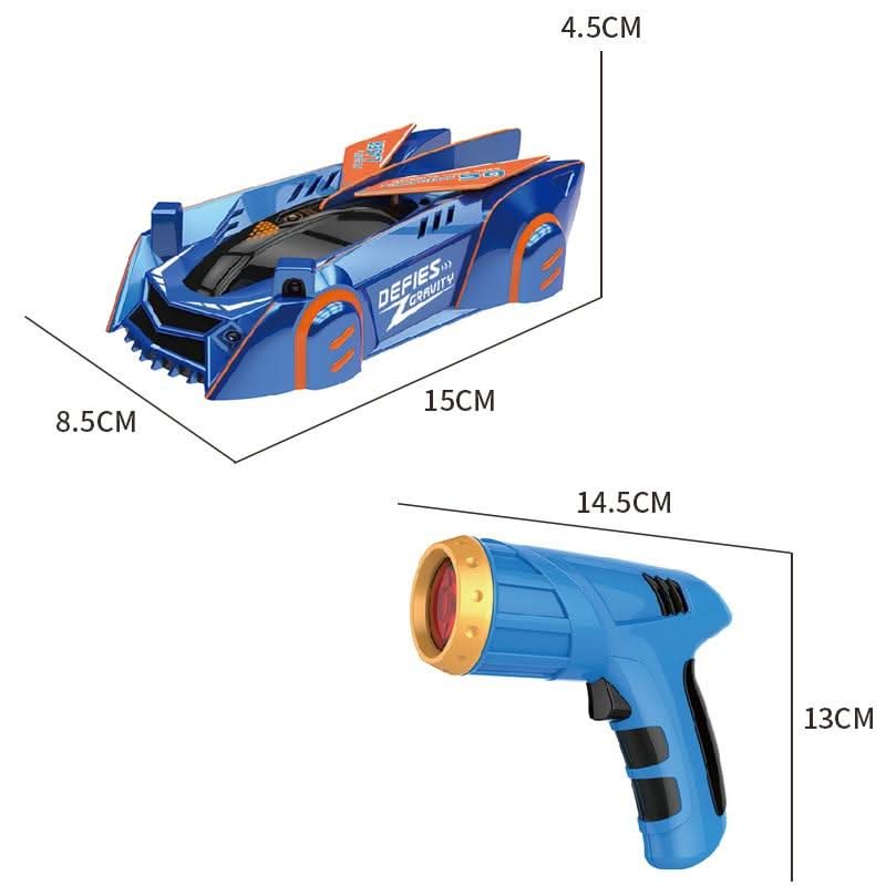 GRAVITYRACER – Coche RC de escalada en paredes controlado por láser para niños