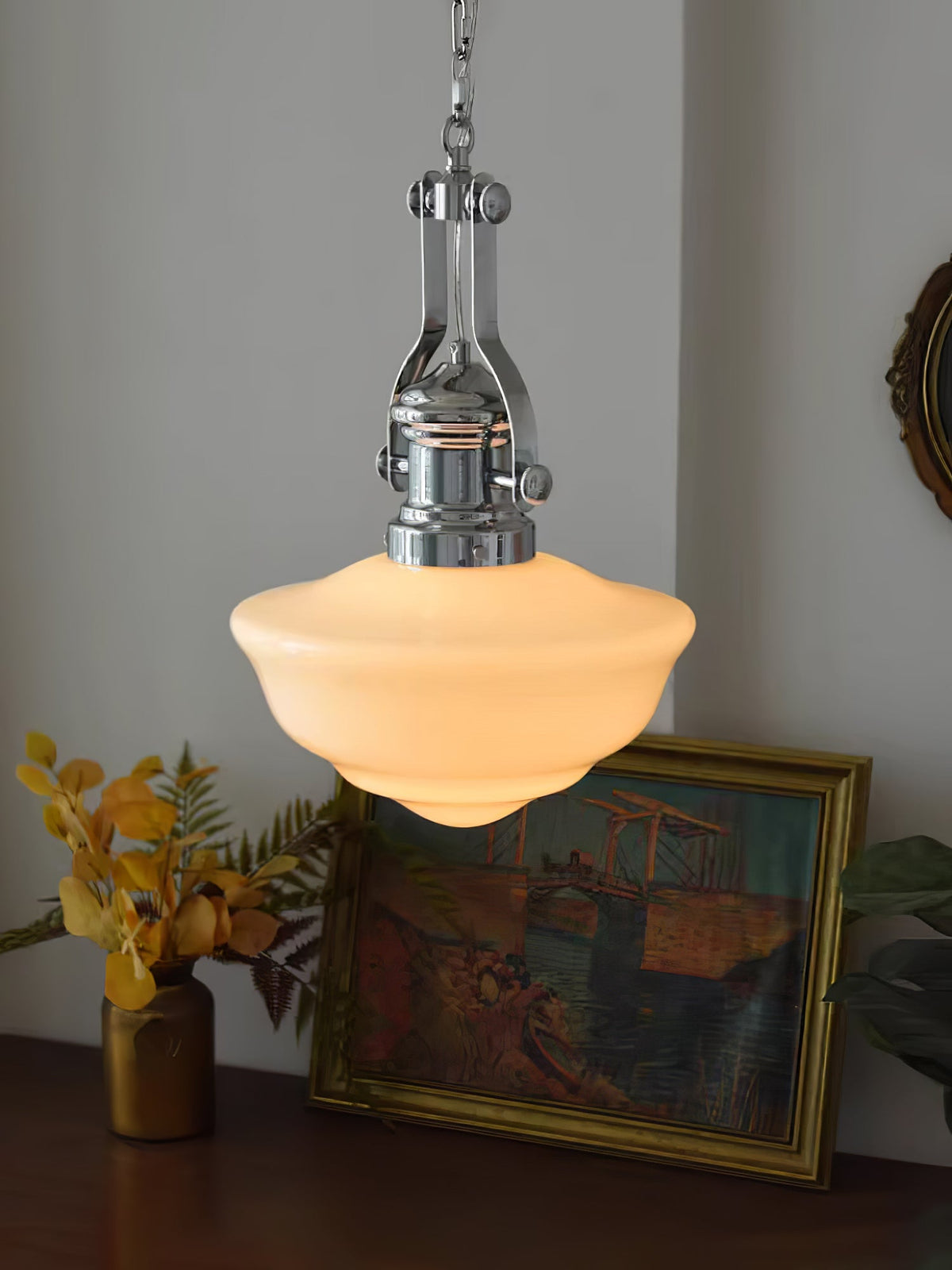 Amaris | Lámpara colgante de vidrio estilo vintage