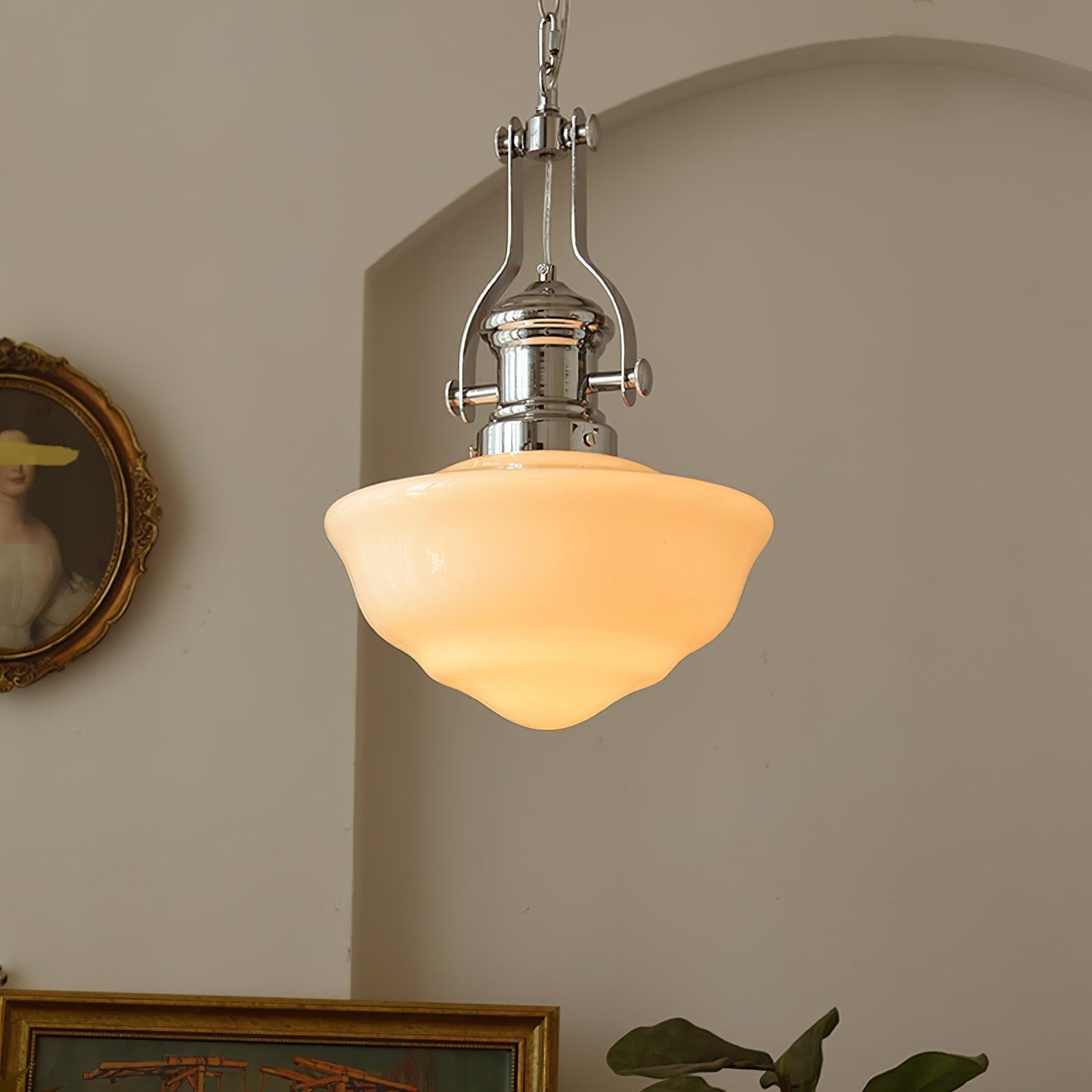 Amaris | Lámpara colgante de vidrio estilo vintage