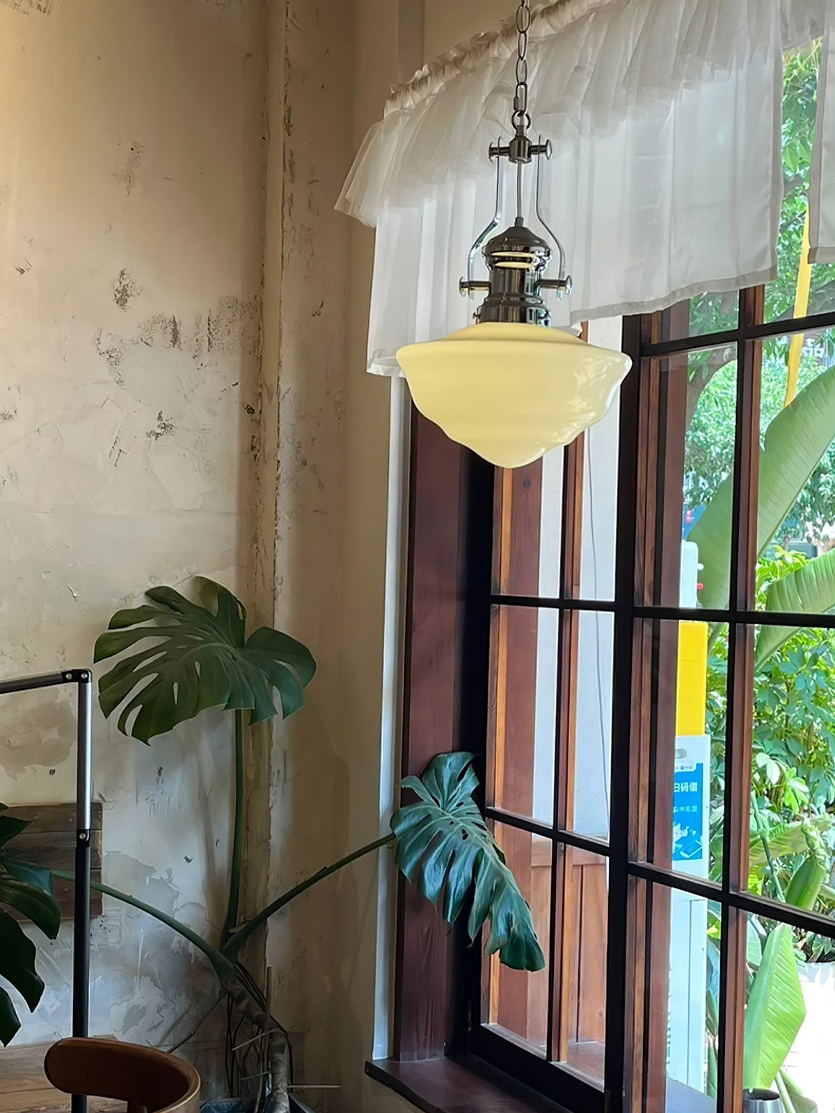 Amaris | Lámpara colgante de vidrio estilo vintage