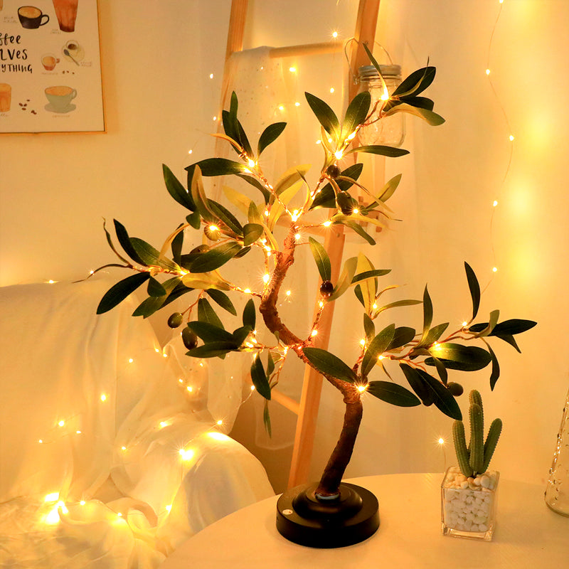 Olivora | Lámpara decorativa LED en forma de árbol de olivo