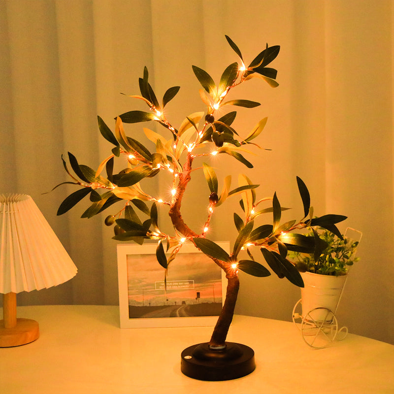 Olivora | Lámpara decorativa LED en forma de árbol de olivo