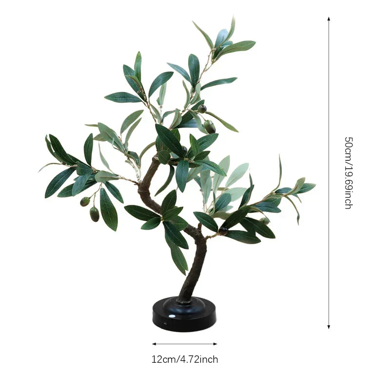 Olivora | Lámpara decorativa LED en forma de árbol de olivo