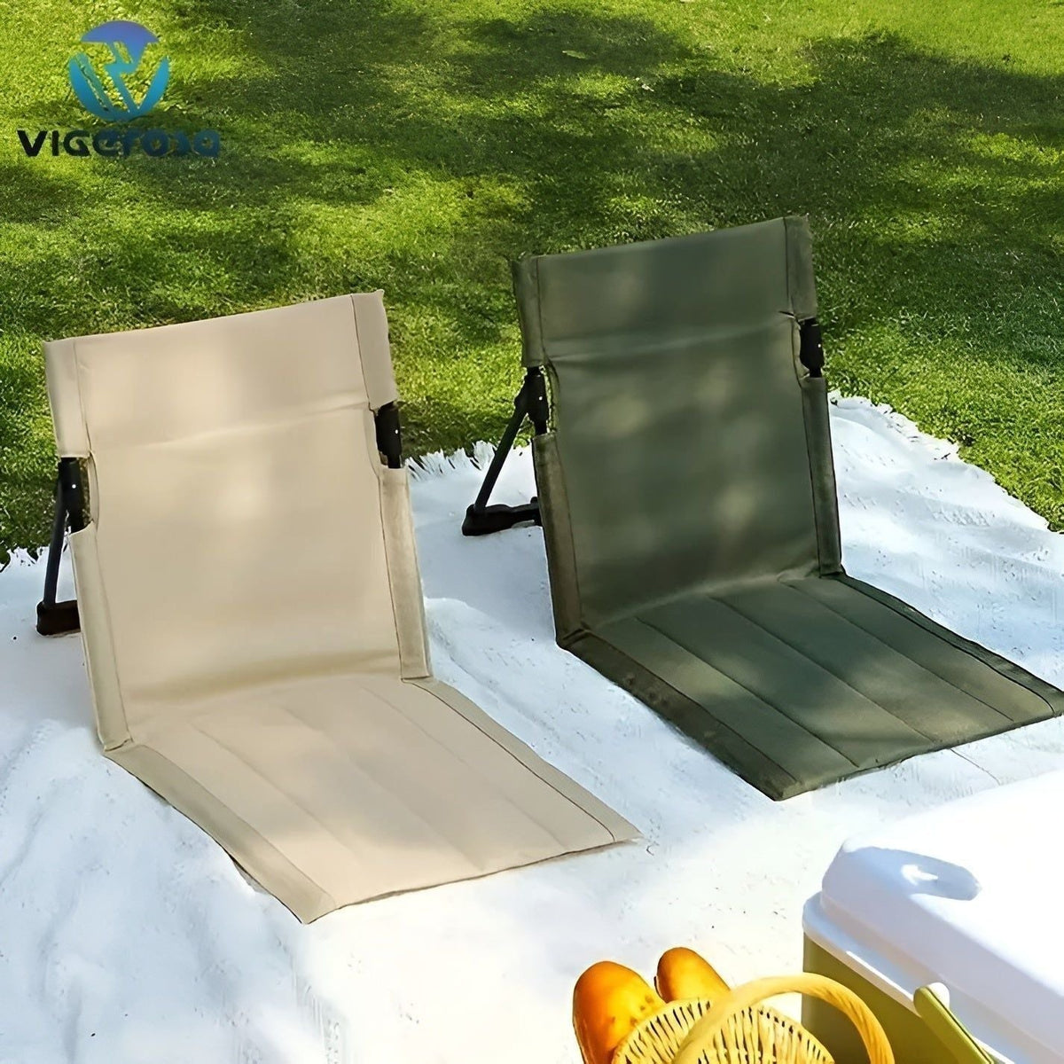 Silla LeisureFold – Silla de Camping Plegable Ligera y Portátil para Comodidad al Aire Libre