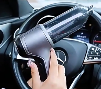 Aspiradora inalámbrica de mano – potente succión de 95 000 Pa para el hogar y el coche – ideal para un orden elegante y rápido en cualquier lugar