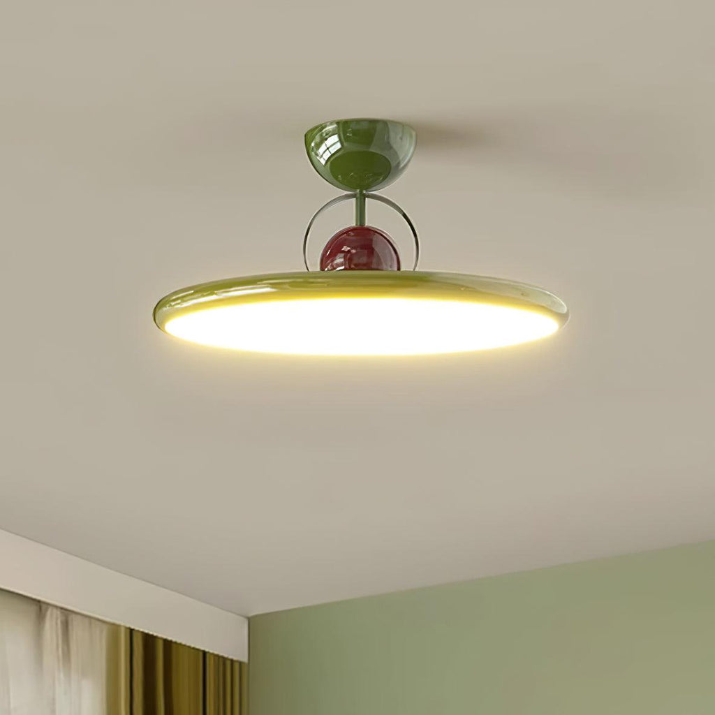 Lámpara de techo LED – redonda, blanca cálida y moderna