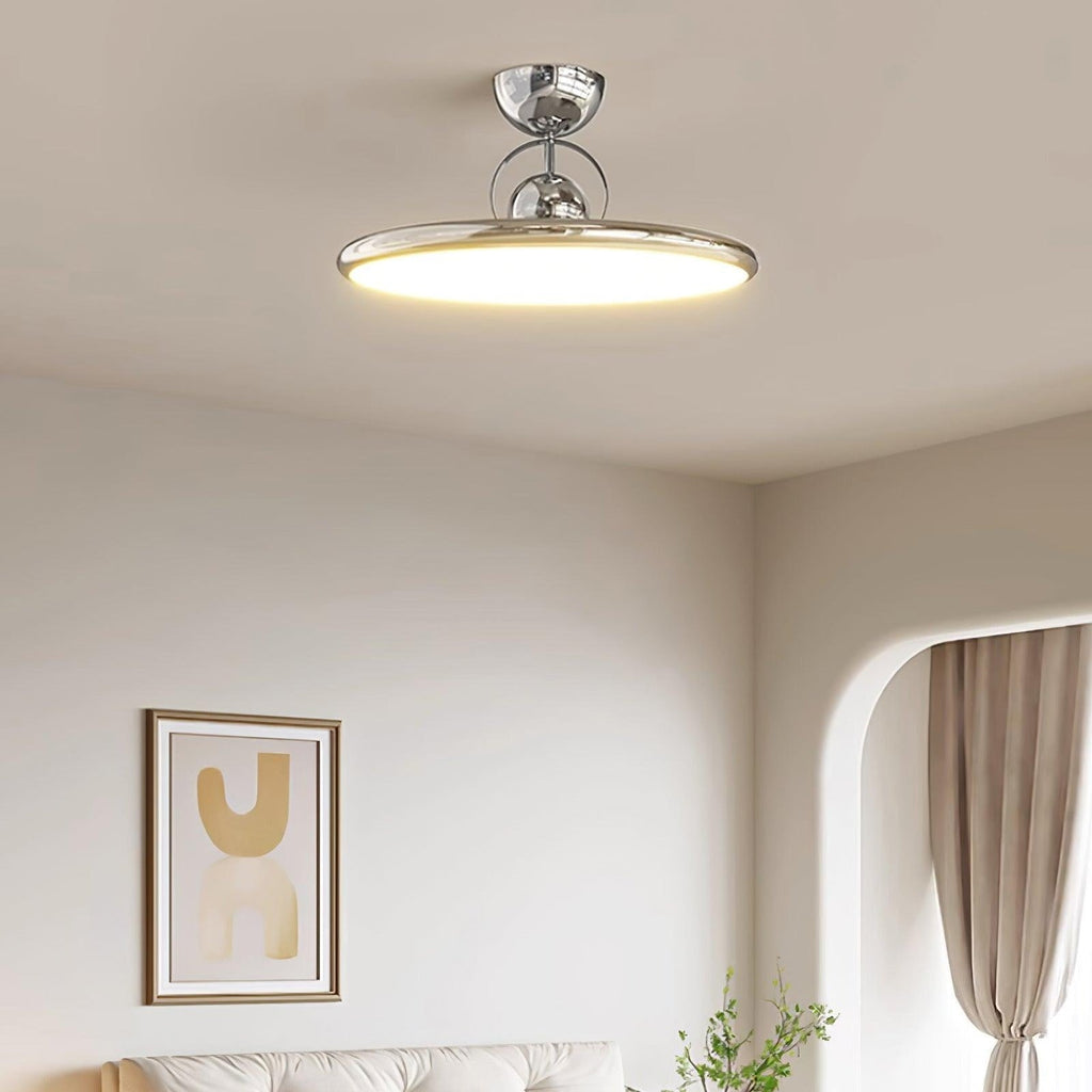Lámpara de techo LED – redonda, blanca cálida y moderna