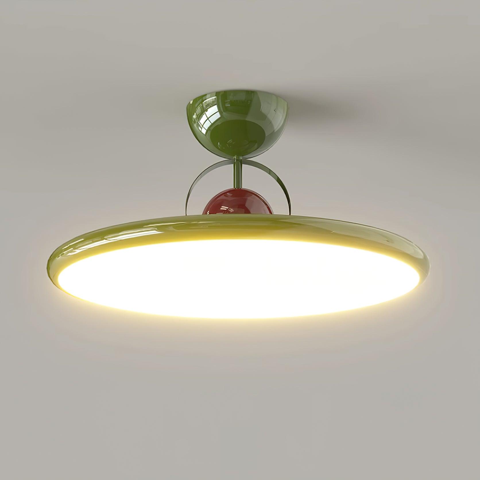 Lámpara de techo LED – redonda, blanca cálida y moderna