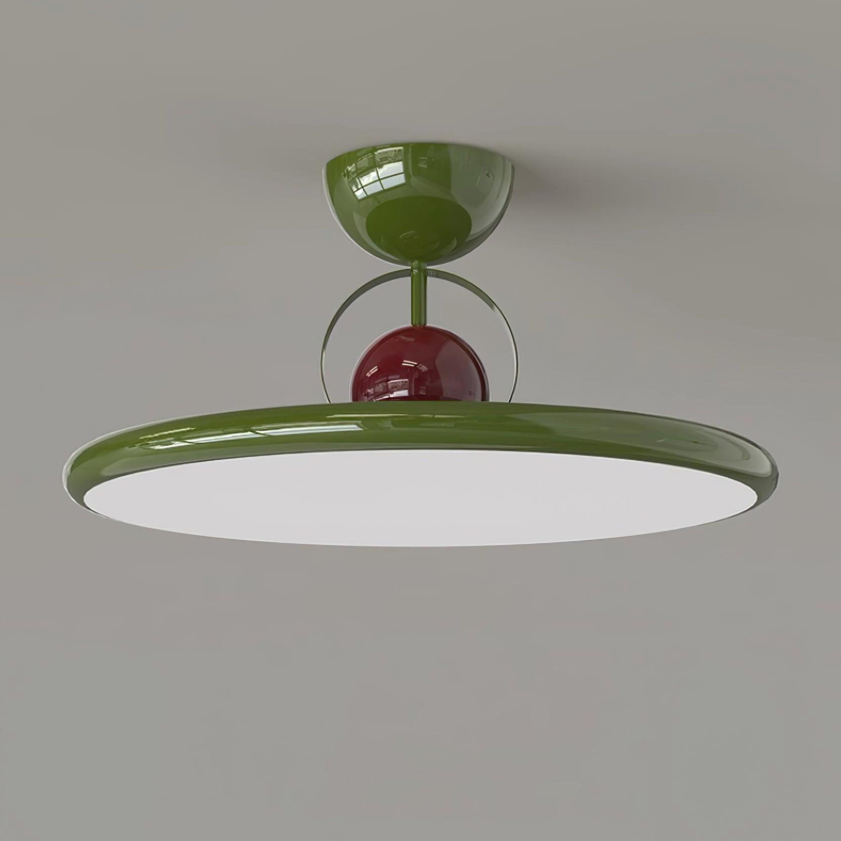 Lámpara de techo LED – redonda, blanca cálida y moderna