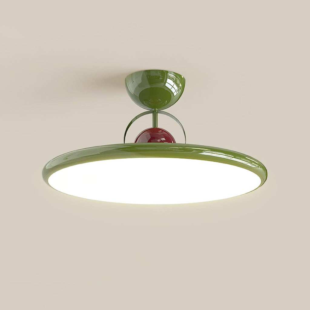 Lámpara de techo LED – redonda, blanca cálida y moderna