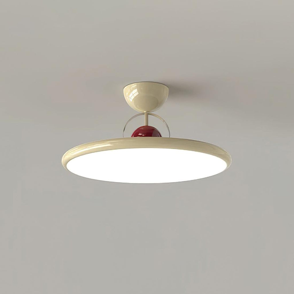 Lámpara de techo LED – redonda, blanca cálida y moderna