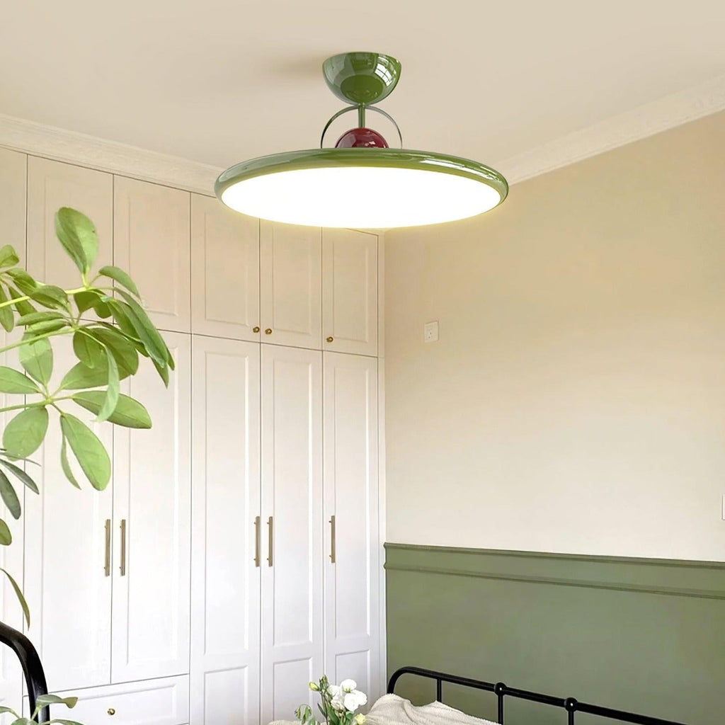 Lámpara de techo LED – redonda, blanca cálida y moderna