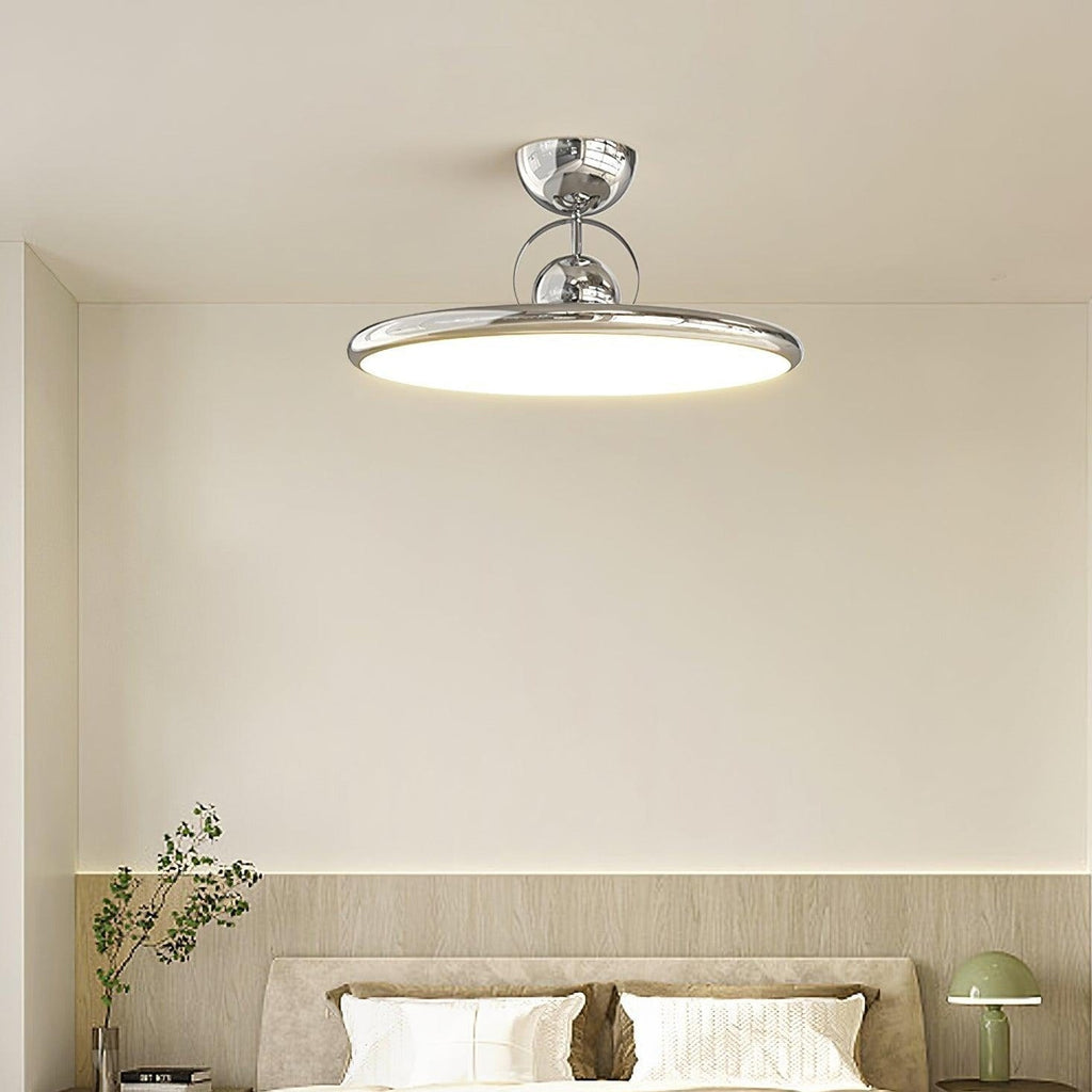 Lámpara de techo LED – redonda, blanca cálida y moderna