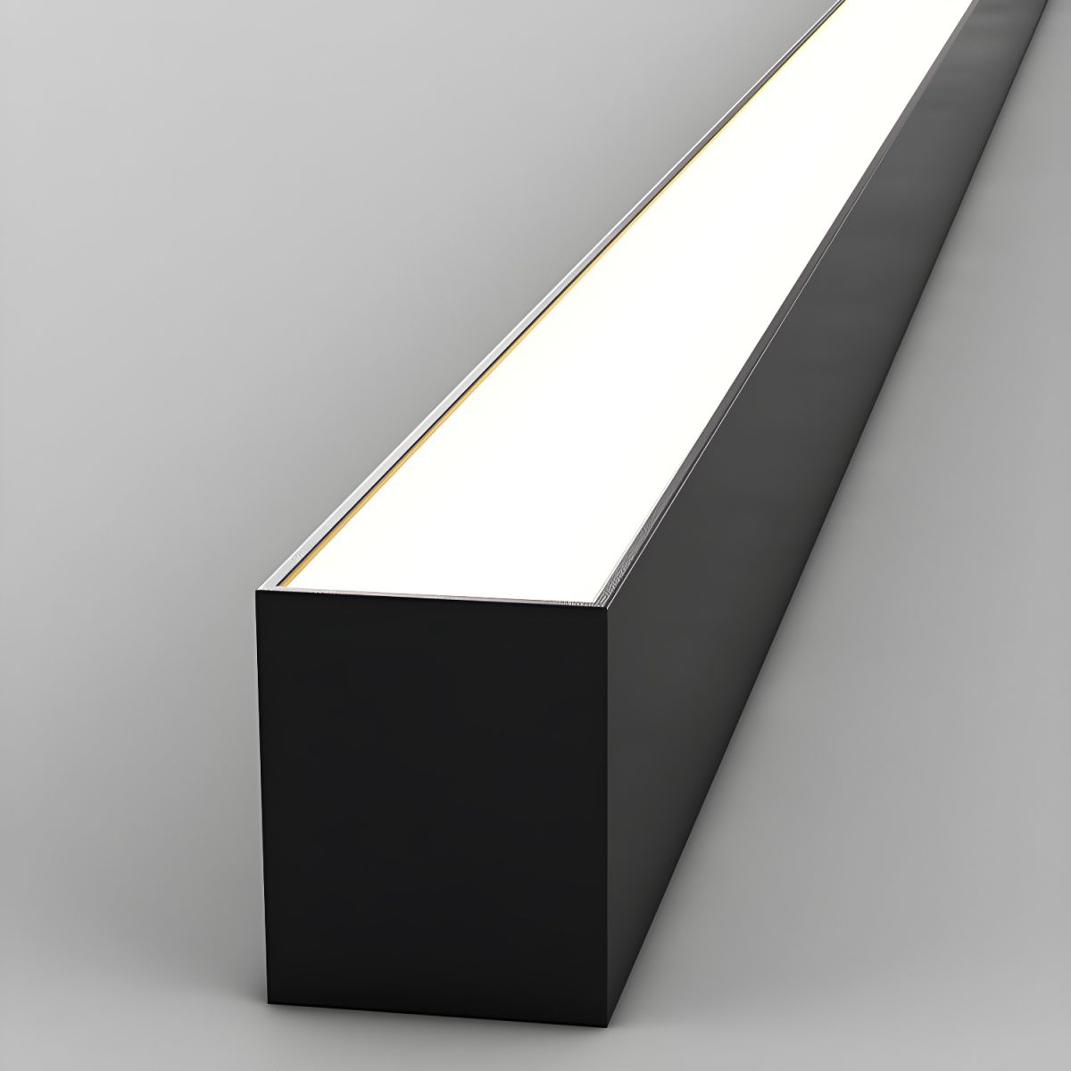 Luz Colgante/Empotrada LED Lineal - Ajustable de Tres Colores