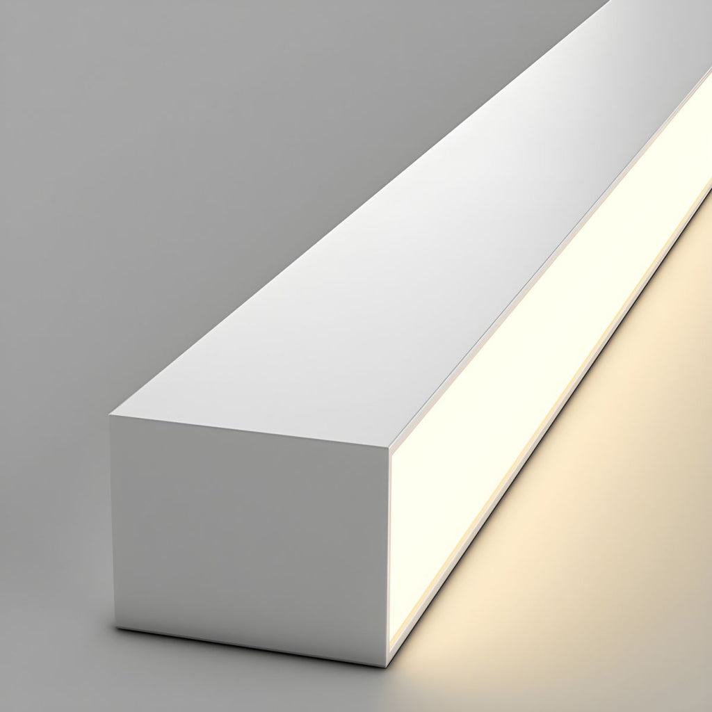 Luz Colgante/Empotrada LED Lineal - Ajustable de Tres Colores