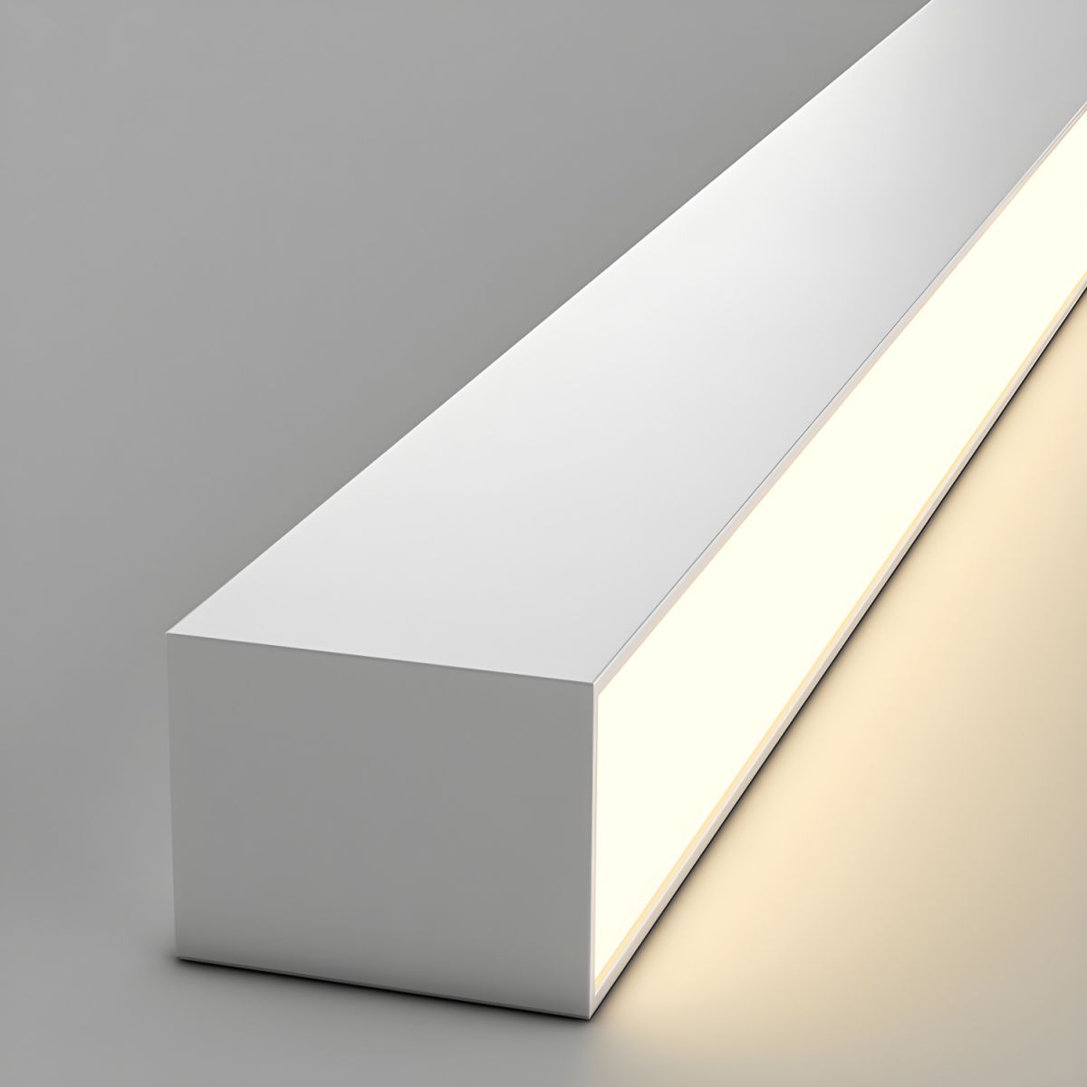 Luz Colgante/Empotrada LED Lineal - Ajustable de Tres Colores