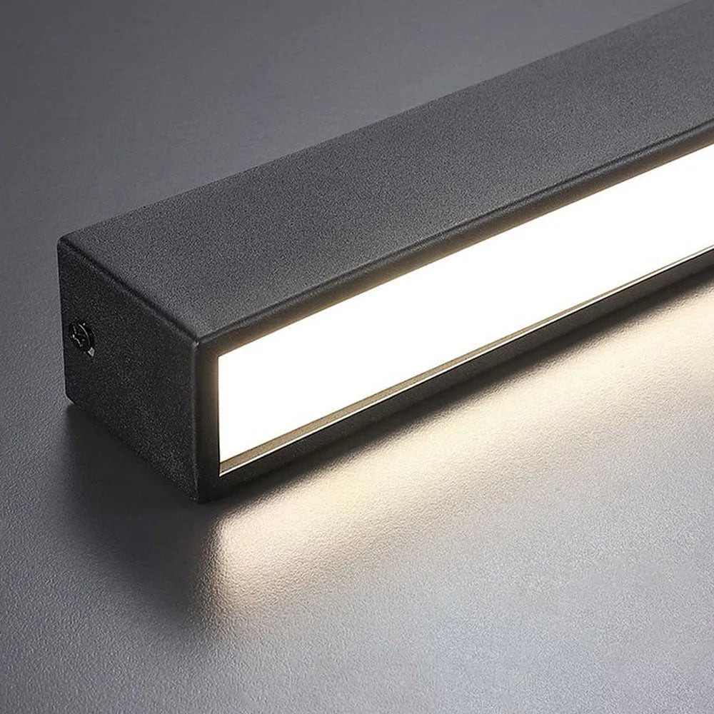 Luz Colgante/Empotrada LED Lineal - Ajustable de Tres Colores