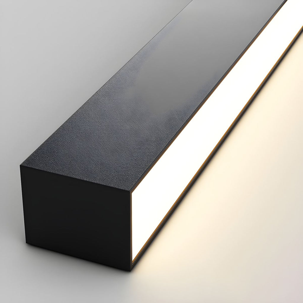 Luz Colgante/Empotrada LED Lineal - Ajustable de Tres Colores