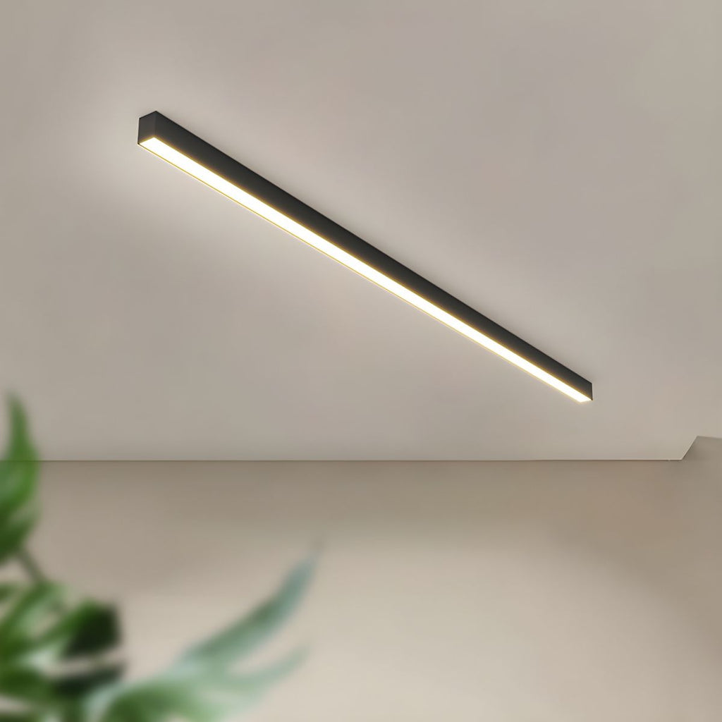 Luz Colgante/Empotrada LED Lineal - Ajustable de Tres Colores