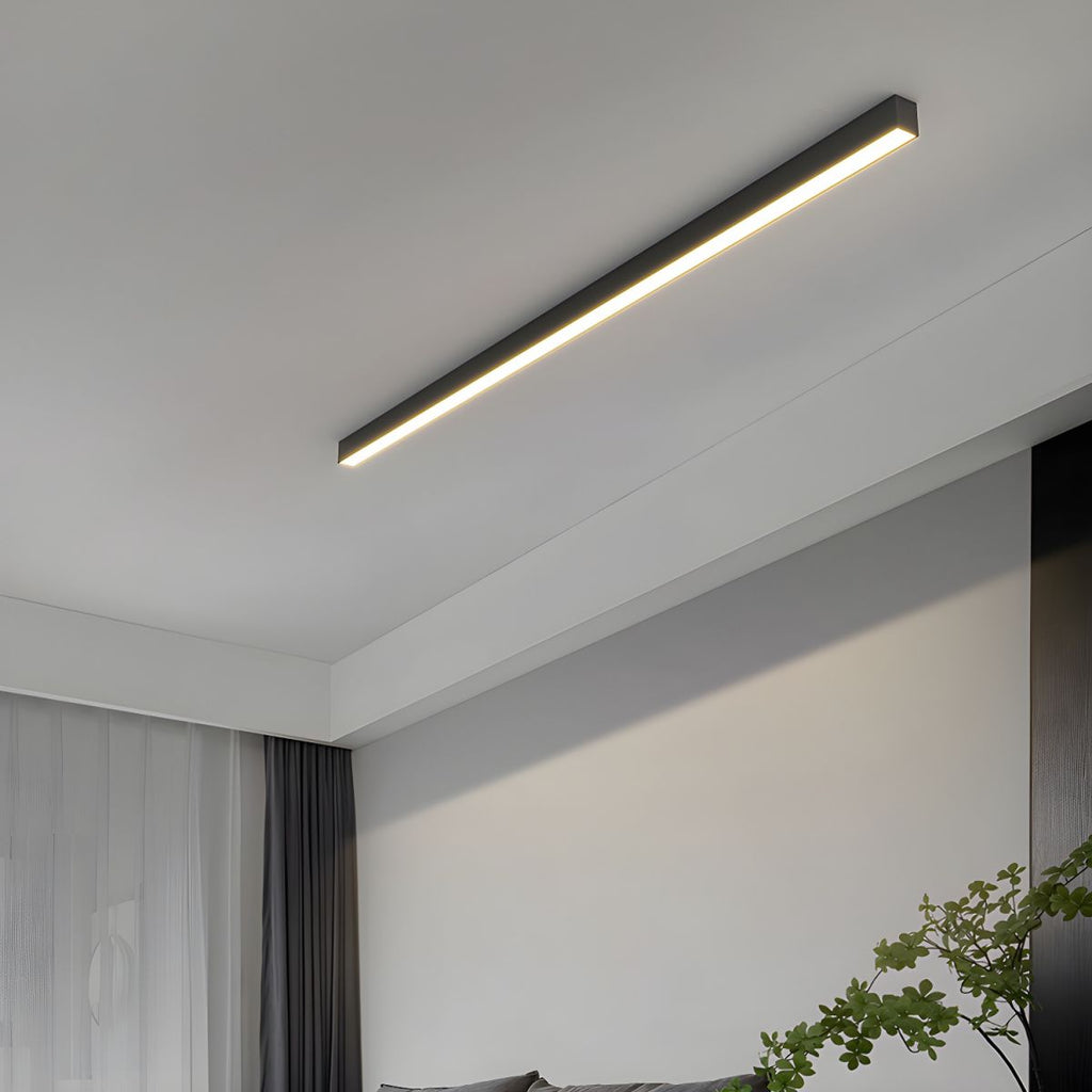 Luz Colgante/Empotrada LED Lineal - Ajustable de Tres Colores