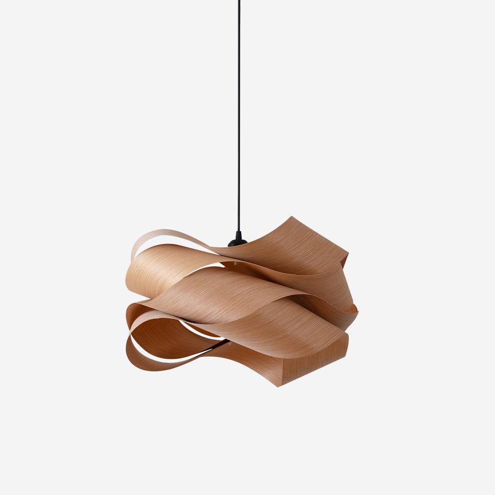 Lirado – lámpara colgante de diseño en estilo madera