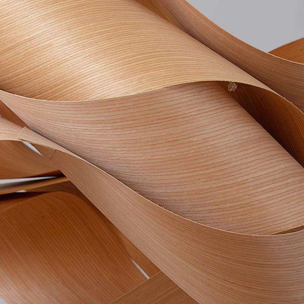 Lirado – lámpara colgante de diseño en estilo madera