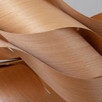 Lirado – lámpara colgante de diseño en estilo madera